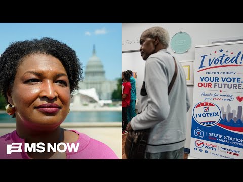 ‘Democracy lives on the ground’: Stacey Abrams talks momentum for Dems in Georgia ahead of midterms