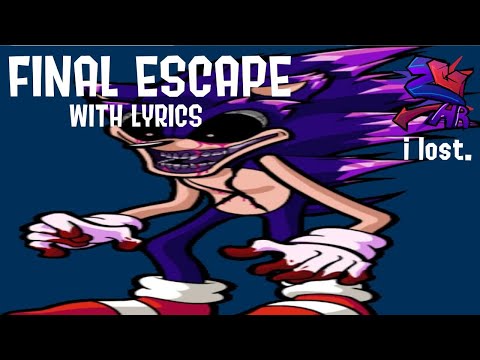 Final Escape WITH LYRICS | Sonic.exe Lyrical Cover | 24/HRZ