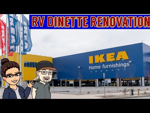 RV Dinette Renovation / IKEA