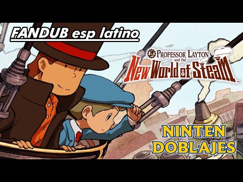El Profesor Layton y el nuevo mundo a vapor fandub latino #layton #doblaje
