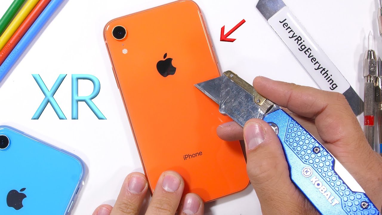 iPhone XR Durability Test - is the 'cheap' iPhone weak?