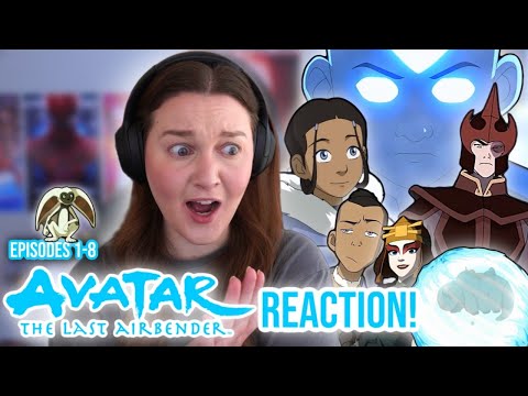 Avatar: The Last Airbender Season 1 *FIRST TIME REACTION* (Chapter 1-8)