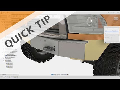 QUICK TIP: Sheet Metal Contour Flanges