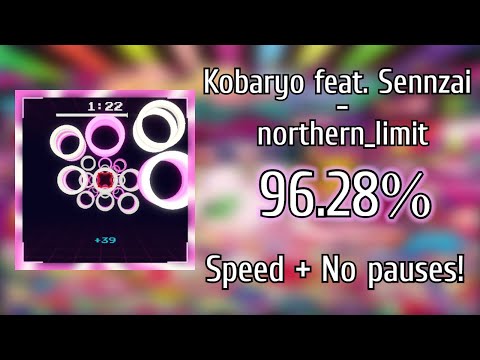 Northern_Limit - Kobaryo feat. Sennzai | Speed+ | 96.28% No Pauses!