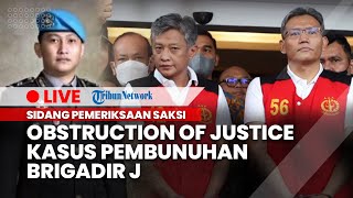 LIVE:Hendra Kurniawan & Agus Nurpatria Jalani Sidang Pemeriksaan Saksi Kasus Pembunuhan Brigadir J