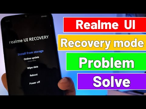 How to Solve Realme  UI Recovery mode problem | Realme Recovery mode me Enter kaise kare