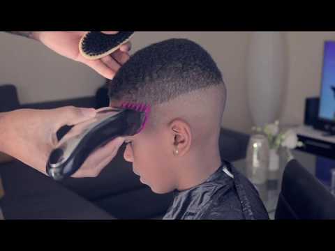 2017 Haircut | Fade under 25 minutes for your kids!