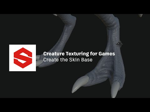 3D Creature Texturing for Games in Substance Painter and Unity - Lesson 3 / 17