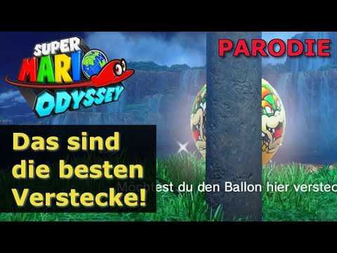PARODIE | Die BESTEN Verstecke in Super Mario Odyssey Ballonjagd