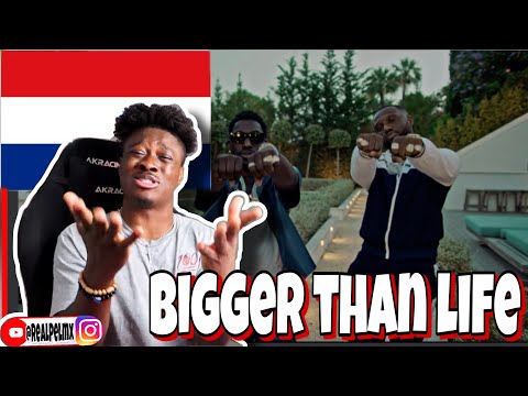 Headie One Ft. Frenna - Bigger Than Life (Official Video) 🇳🇱🔥 REACTION