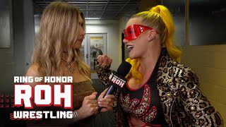 Taya Valkyrie speaks for the first time since Supercard! | ROH TV 04/18/24