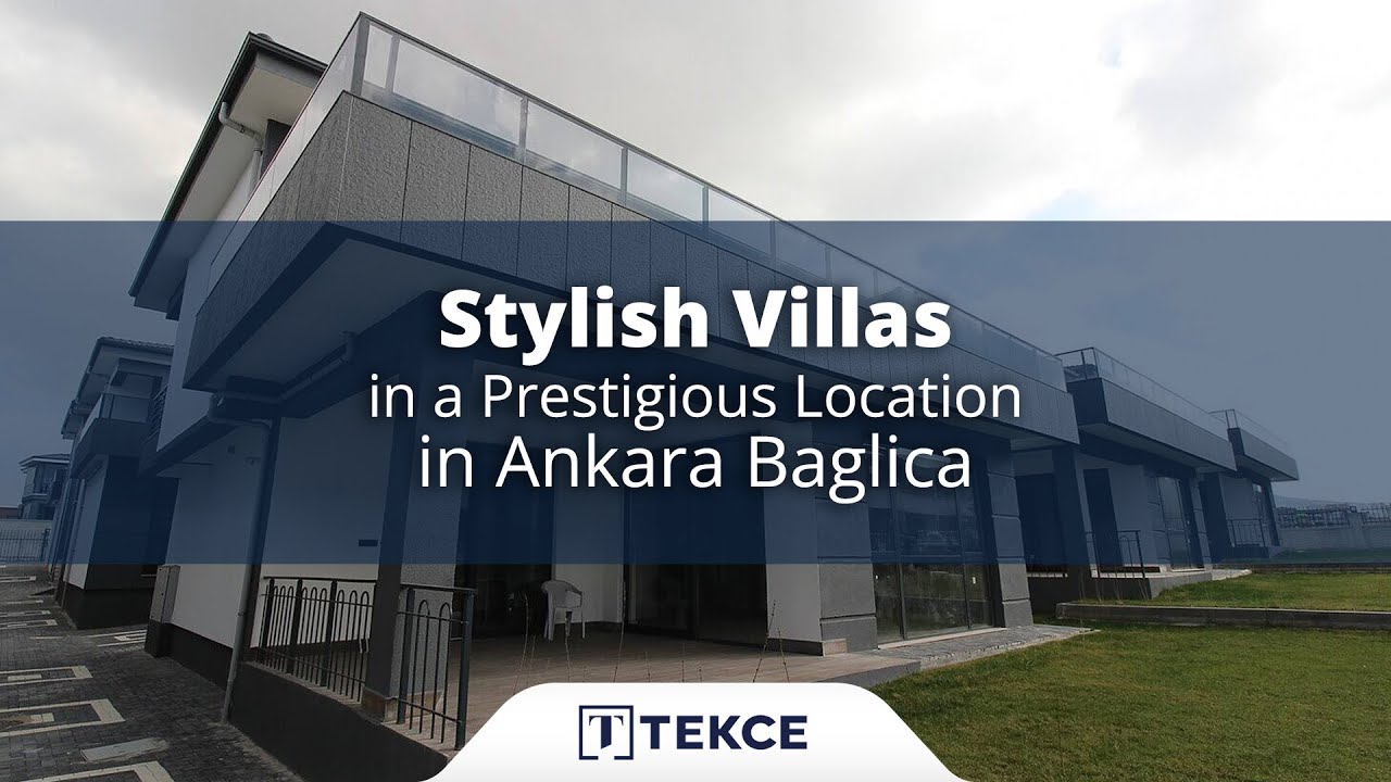 Villas à Vendre à Ankara Etimesgut Avec Grandes Terrasses