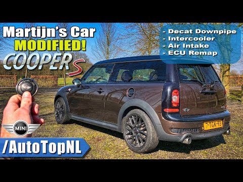 230HP Mini Clubman Cooper S R55 REVIEW POV Test Drive by AutoTopNL