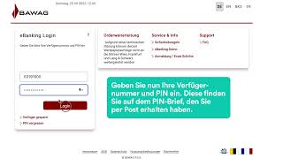 Ersteinstieg ins eBanking
