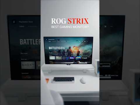 NEW ASUS ROG Strix XG32UCWG Monitor is a GAME CHANGER