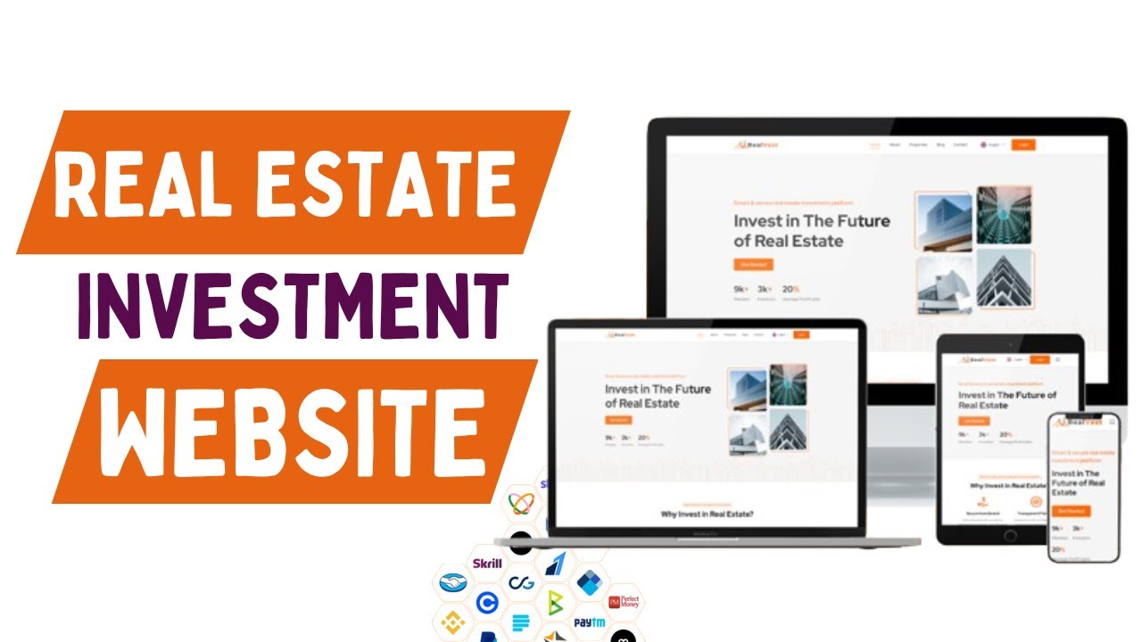 How to Build a Real Estate Investment Website | RealVest - Real Estate Investment Script