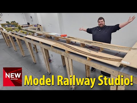 New Junction Model Railway EP33 - My New Model Railway Studio!