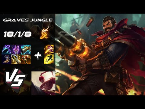 JUNGLE Graves vs Lee Sin - NA Grandmaster