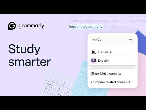 Study Smarter with Superhuman Go | Try Grammarly