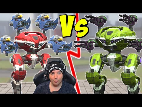 HUSSAR VS PULSAR Mk2 Leech Compare War Robots Gameplay WR