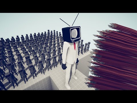 100x SPEAKER MAN + GIANT SKIBIDI TOILET vs EVERY GOD | Totally Accurate Battle Simulator TABS