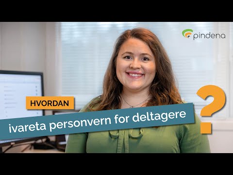 , title : 'Hvordan ivareta personvern hos deltagere? GDPR'