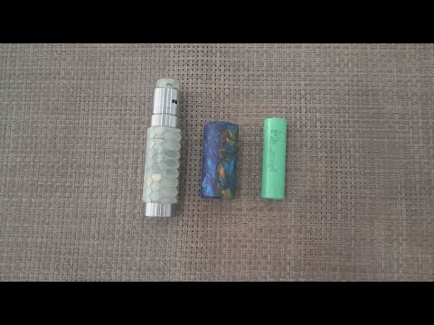 Механический мод Wismec RX Machina с Guillotine RDA (без аккумулятора) - видео 1