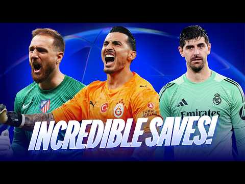 These Saves Are INCREDIBLE! 😳 | Champions League Knockout Phase