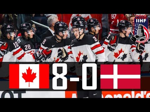 Canada vs Denmark | 2018 WJC Highlights | Dec. 30, 2017
