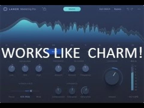 This all-in-one mastering plugin is super easy to use and works perfectly