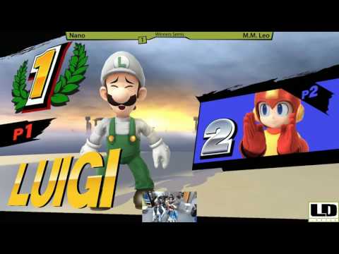 Smash Lounge 69 - Nano (Luigi) vs M.M. LEO (Mega Man)