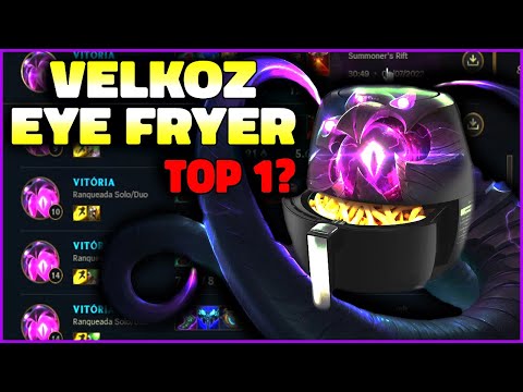 LEAGUE OF LEGENDS - VELKOZ EYE FRYER SENDO CAÇADO