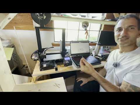 How To 3D Print Elon's Head From Thingiverse .STL file & CURA to Make a .gcode file, Jax Yuen & Paul