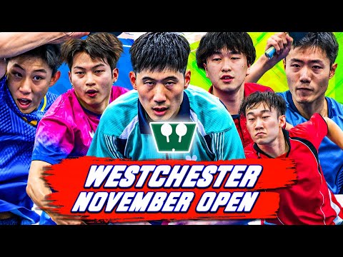 Westchester Table Tennis Center November 2025! 4k HD! Ft Koyo Kanamitsu, Kaden Xu
