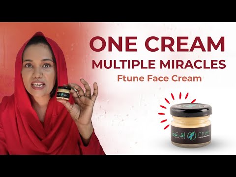 One cream. Multiple miracles. 💕 Ftune fights pimples, acne & dark circles!