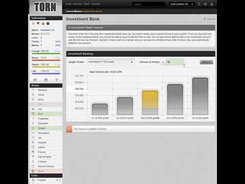 Invest money in bank