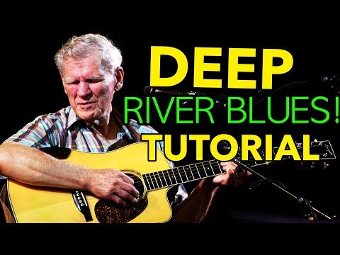 Deep River Blues Doc Watson Guitar Lesson - EASY step by step TUTORIAL