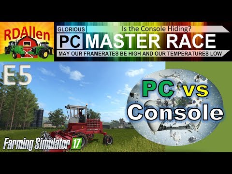 PC vs Console FS17 Drumard Farm E5 - Do We Need to Slow Down for the Console?