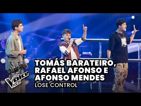 Tomás Barateiro, Rafael Afonso e Afonso Mendes - "Lose Control" | Batalhas | The Voice Kids Portugal