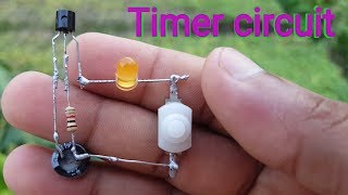 Timer Circuit/Automatic light off circuit