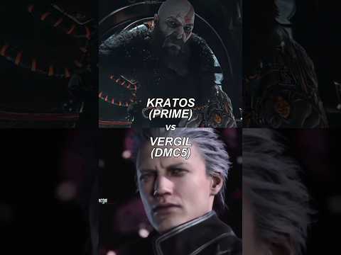Kratos (Prime) vs Vergil (DMC5) | Bury The Light (Vergil's theme) #devilmaycry #dmc #vergil #kratos