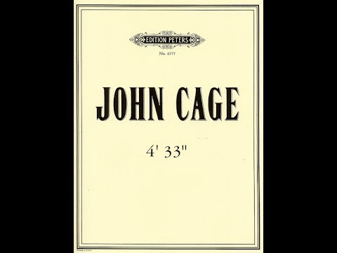 4'33 by John Cage (Piano Sheet)