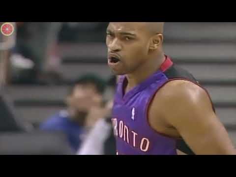 Allen Iverson 51pts vs Vince Carter 39pts！NBA RS 2001.1.21 Toronto Raptors at Philadelphia 76ers