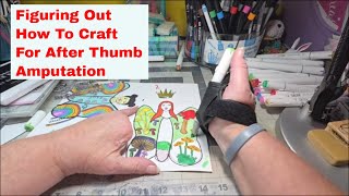 Learning 2 Use My Left Hand * Strapping Marker To My Right Hand * Chat * Butterfly Girls * Raynauds