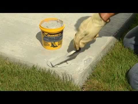 How to Make Thin Repairs to Damaged Concrete