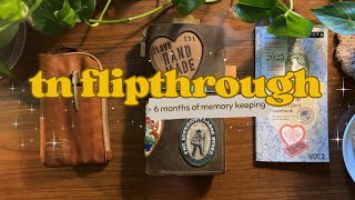 ✨ traveler’s notebook flipthrough | memory keeping in my TN 📚