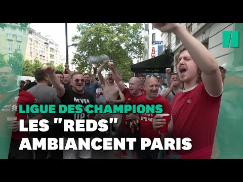 Liverpool-Real Madrid- Les supporters des "Reds" ont envahi Paris