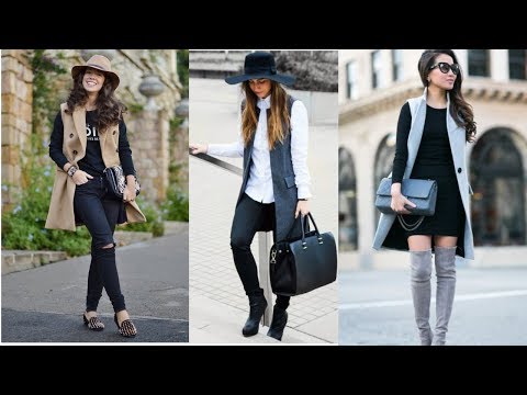 MODA OTOÑO INVIERNO Nuevas tendecias moda mujer 2020 CHALECOS LARGOS. Fashion love