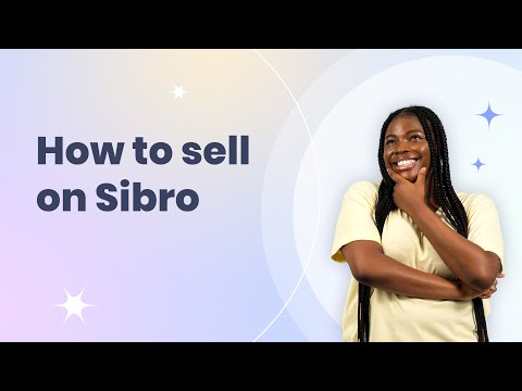 Sibro - sell from home