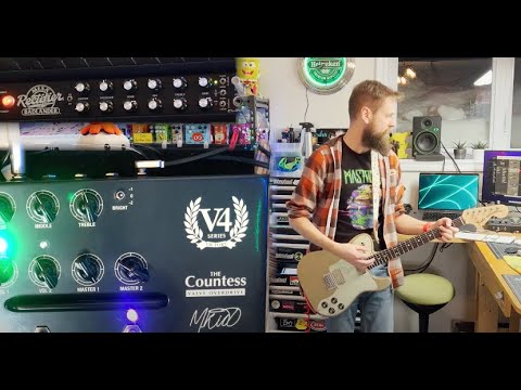 Victory Countess V4 preamp demo - Chris Shiflett Telecaster - Mesa Boogie Badlander